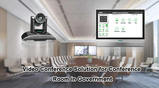 Penyelesaian persidangan Video untuk bilik persidangan dalam kerajaan