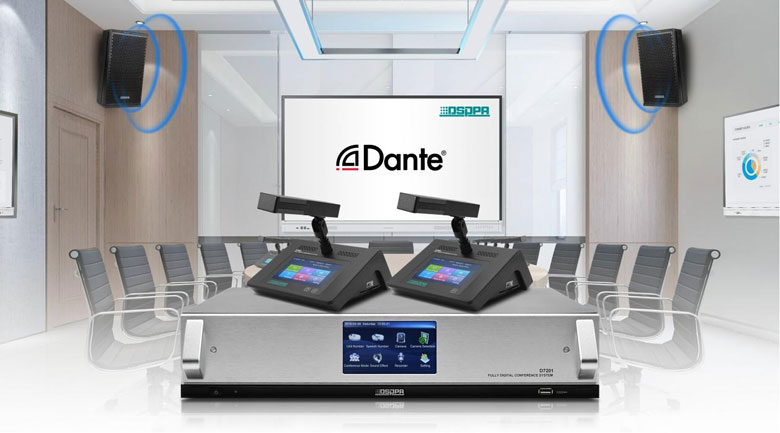D7201 sistem persidangan Dante Digital penuh