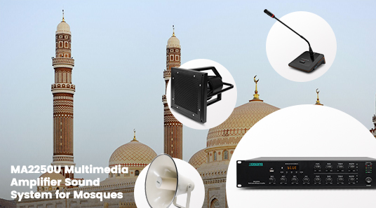 Penguat Multimedia untuk Mosques-MA2250U