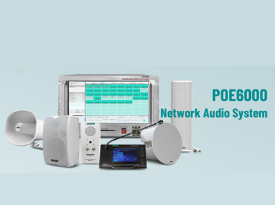Sistem Audio rangkaian POE6000