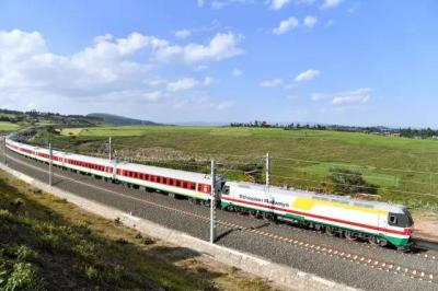 Ethio-Djibouti kereta api withDSPPA PA SystemStarts perkhidmatannya
