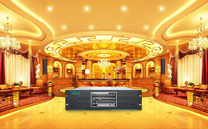 MAG808 Digital Audio Matrix System for Hotel - 翻译中...