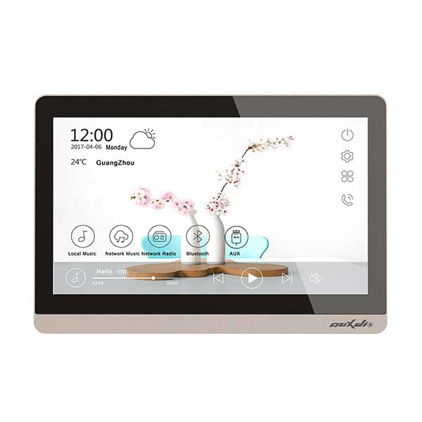 Rangkaian DM858 4x20W Penguatkan Muzik Stereo pada dinding