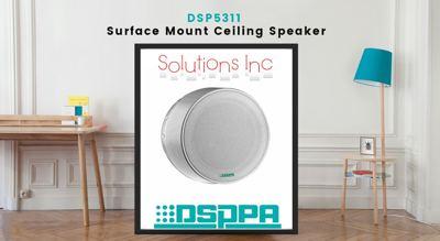 Perhatian kepada pemasangan permukaan gunung siling speaker