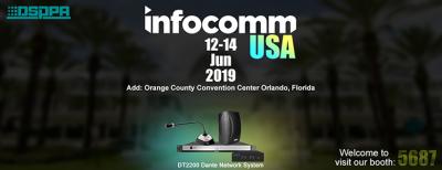 InfoComm USA akan diadakan di pusat konvensyen Orange County Orlando, Florida dari 12 hingga 14 jun