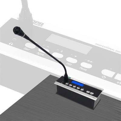 D6231 pengerusi terbenam mikrofon dengan fungsi pengundian