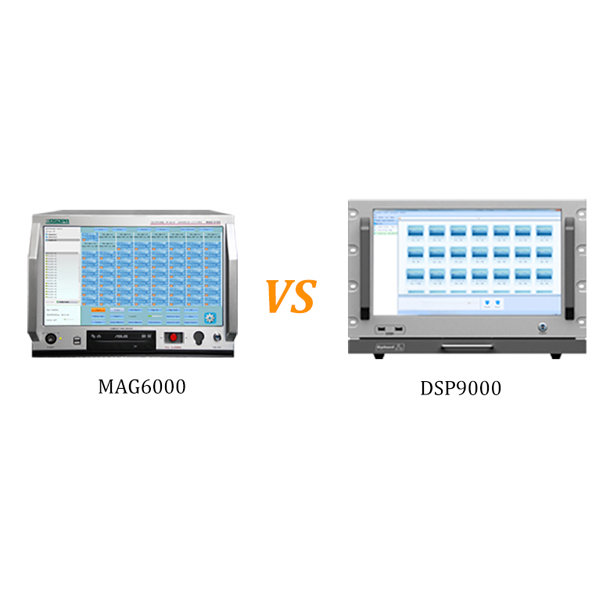 Perbandingan pada sistem PA rangkaian MAG6000 dan sistem PA rangkaian DSP9000