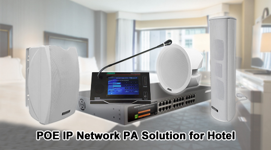 Penyelesaian sistem rangkaian IP POE Hotel