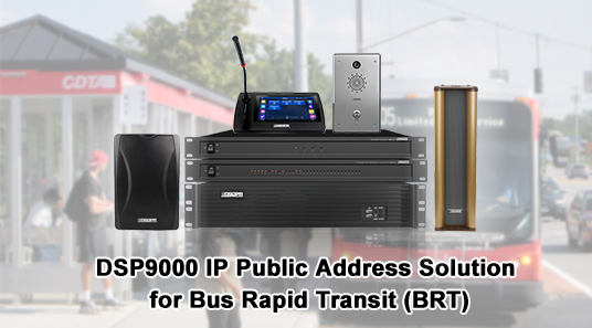 Penyelesaian alamat awam IP DSP9000 untuk bas Rapid Transit (BRT)