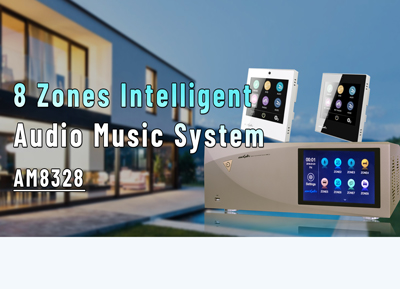 AM8328 8 zon sistem muzik Audio pintar