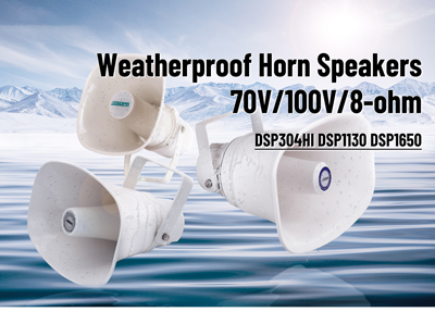 DSP304HI DSP1130 DSP1650 70V/100V/8-0hm speaker tanduk cuaca