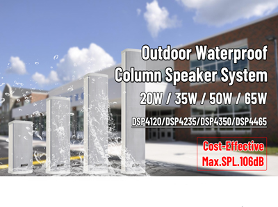20W/35W/50W/65W sistem pembesar suara lajur kalis air luar