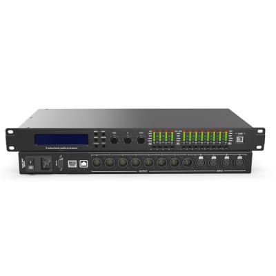 DP409 profesional 4 Input 8 Output FIR DSP Speaker Processor