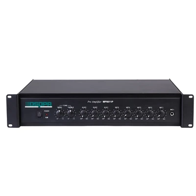 MP9811P 5 Mic 3 Aux 10 input Preamplifier