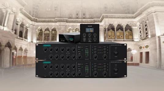 2-Channel Digital Multimedia Mixer Amplifier System Solution for Mosques DMA2240 / DMA2500 - 翻译中...